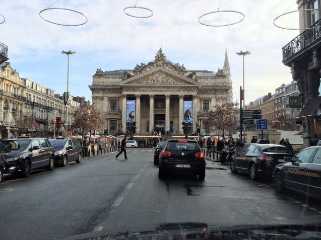 Brussels, December 2014: rounding off a stellar year by our standards with a three day hop to the Belgian capital fuelled by Christmas cash. Finally got our heads around the R20 'Pentagon' ring road around the city centre. Headed home cross-country adding another ace N road to our repertoire and discovered the delightfully fortified little town of Bergues, five miles from Dunkirk.