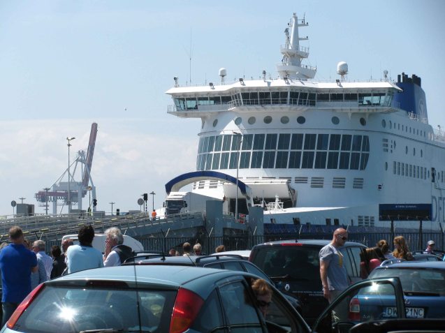 Will be busy at ports today.