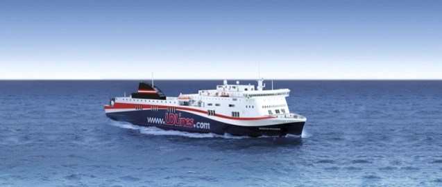 Rival DFDS/ LD Lines currently runs an overnight service Portsmouth-Le Havre on Norman Voyager