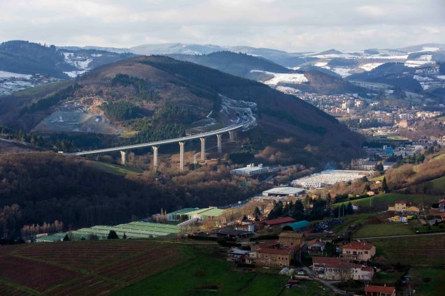 A89-Secteur Rhône et Loire-Photographies Aériennes-Décembre2012- France