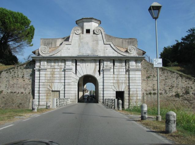 First stop Palmanova.