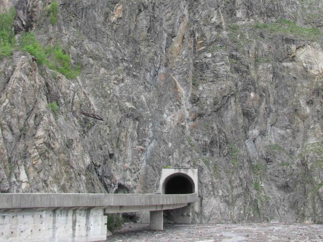 You wanna drive in there?