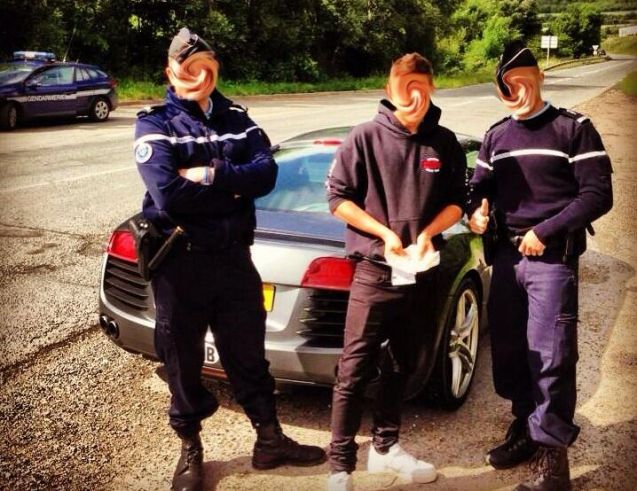 They might smile, and let you take their picture, but they will still take your licence, and €750 for speeding more than 31mph over the limit