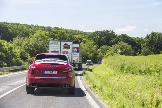 Day Five. The 383km from Katowice to Bratislava is a gentle hop. Or it would be.