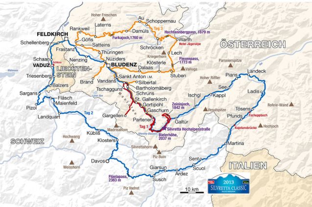 Silvretta Classic Rally – 180 all-time classics, including a 1957 BMW 507 and a 1929 4.5 litre ‘Blower Bentley’, took part in this year’s event starting at Partenen in the Montafon Valley, west Austria. If it's good enough for them.