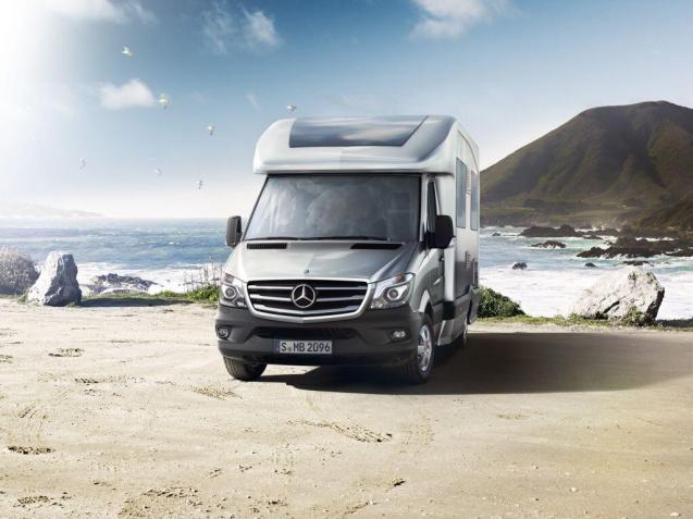 What do you make of campervans? Honestly, it’s only a matter of time for us. But which one? Ideally it’d be a sportscamper 911 with pull out beds in the back, power shower and heated loo seat but in the absence of that, or anything like it, what about the Mercedes New Sprinter? 