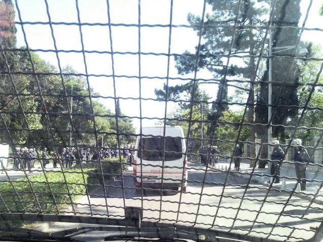 PODGORICA. The British Embassy Team @UKinMontenegro head out to yesterday's Gay Pride march, the second one held in the country. Enough said really.