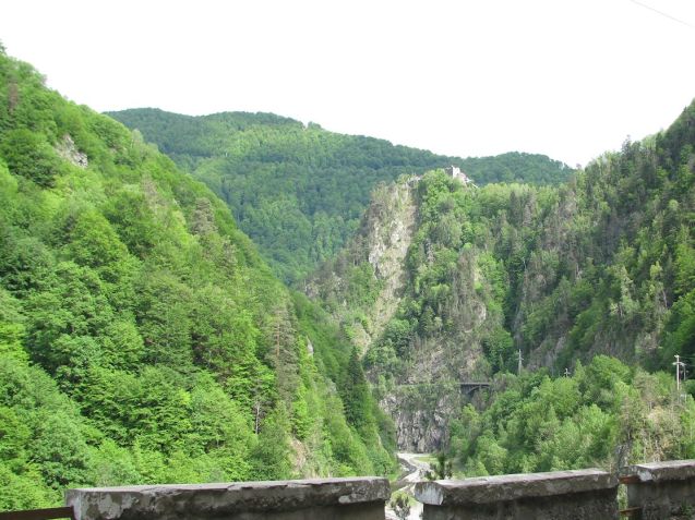 Poenari Fortress.