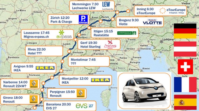 EV touring: 