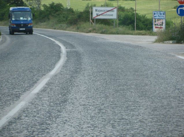 BULGARIA: As a national motorway network begins to emerge - with another 145km currently under construction - attention turns to the main roads, some parts of which haven't been repaired for thirty years. Transport minister Desislava Terzieva announced that 700km of regional roads will be resurfaced in 2014 with additional sums set aside for maintenance and snow clearing. Back in the summer we had a good experience with Bulgarian roads - above the E79 from the Greece border - apart from one massive pothole that necessitated an afternoon shopping trip around Sofis for a new tyre. 