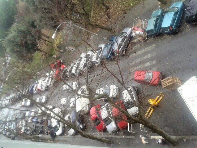 Rome:  the famously haphazard parking in the italina capital is set to become a thing of the past 