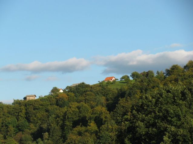 Ninety percent of Slovenia is higher than 200m. The Julian and Karawanke Alps stretch across the border with Austria in the north and the Dinaric Alps pick up in the south and west. The word to describe it is Alpine.