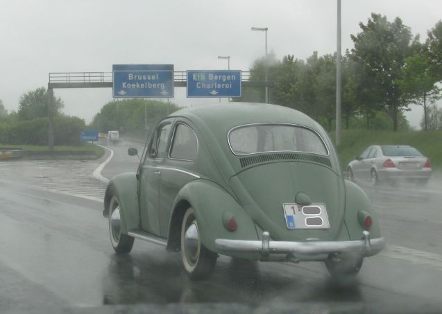 Belgium's King Filip has been caught out by new registration plates which mostly start with 1.