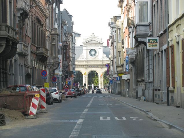 N90 in central Namur