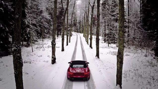 ‘Alive on Ice’. Sadly, Jaguar’s winter driving course in central Finland does not include a cross country blast by F-TYPE… However, the three day affair does feature cross country dog sledding and ski-doo riding (and a day in Helsinki) and they do promise ‘challenging driving experiences’. See jaguar.com/icedrive for more.