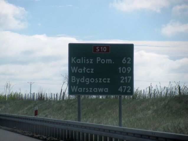 Here's what we have to do this morning, 217km to Bydgoszcz