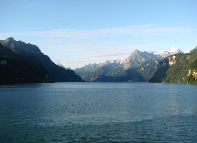 The view from the Seehotel Waldstatterhof