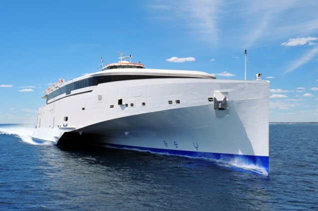 Austal 102 high speed ferry (picture courtesy of Austal).