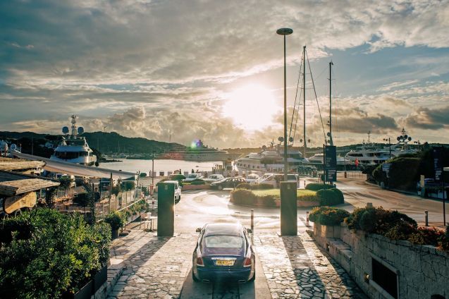 Rolls Royce takes up a summer residence on Sardinia. More later.