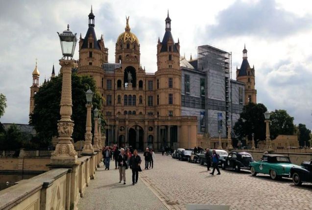 Schwerin: a stop on the Hamburg-Berlin Klassik, on the scenic roads of northern Germany. More later.