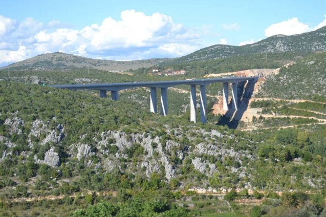 Corridor 5c to Medjugorje. Photo via JPAutoceste.ba