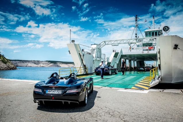 Some say it is the best touring club in the world. Members of the Mercedes-Benz SLR. CLUB certainly get around. Founded in 2006 for owners of all Mercedes SLR McLarens – coupe, roadster, 722, 722 S and Stirling Moss (above) – events so far include numerous tours of the Alps, plus Norway. This summer saw them hit the Adriatic coast, island hopping in southern Croatia between Hvar and Korcula, then the coast road down to Dubrovnik. See facebook.com/SLRMercedesBenz