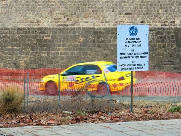 CYPRUS. Police say they were not consulted over the road closures for the special city centre stage in capital Nicosia on Friday afternoon. Part of the route ran through the United Nations-controlled buffer zone between the Greek Cypriot and Turkish areas of the historic city. More later.
