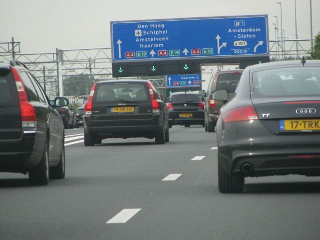 The view of Schiphol Airport from the A4 – south east of Amsterdam - is so good we did it twice. Once on the way down to Stena Line’s ferry terminal in Den Haag in September 2012…