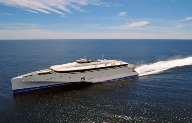 Condor 102: photo courtesy of manufacturer Austal.
