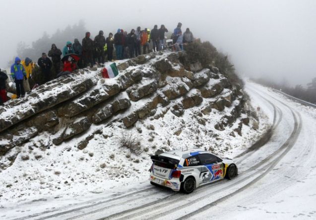The Monte Carlo Rally kicked off last night with two stages between Monaco and Gap. More on the route later. Photo @FIA
