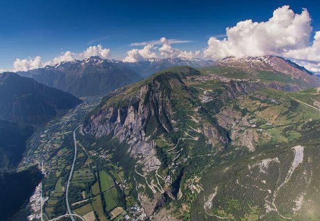 Alpe d'Huez, French Alps, more later.
