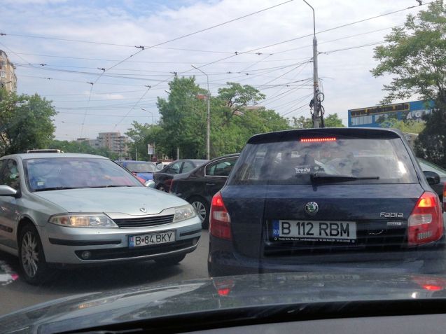 Moscow fell four places off the top of TomTom’s city traffic index for last year though whether that’s because of action from the city council on illegal parking, among other things, or down to the recession is the currently subject of hot debate in the Russian capital. Meanwhile, Bucharest – above – is a new entry at number seven while Istanbul is apparently now the world’s most congested city with drivers taking on average 58% longer to complete journeys compared to traffic-free roads. Five of the top ten were in Europe with St Petersburg in seventh place and Warsaw in ninth. Photo @DriveEurope.