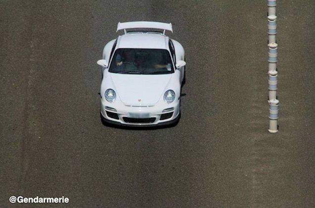 French police seemed quite chuffed last night to bag this Porsche. More later.