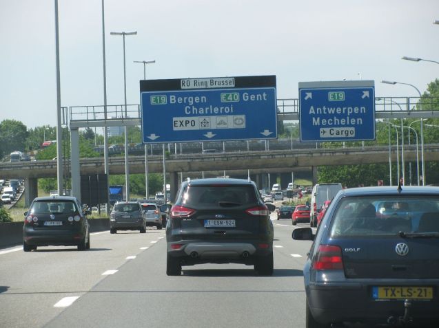 What were we thinking? Instead of heading to the Channel on the much quieter E42 via Charleroi – the same way we came out – we decided to head back via Brussels, on the notorious R0 ring road, on a Friday afternoon – at 36⁰C, the hottest day of the year so far - and duly paid the price in a massive traffic jam. Sharing the E40 to Ostend with thousands of jostling Belgians desperate to escape to the coast for the weekend is not an experience we ever want to repeat, but it was a fitting end to this trip.