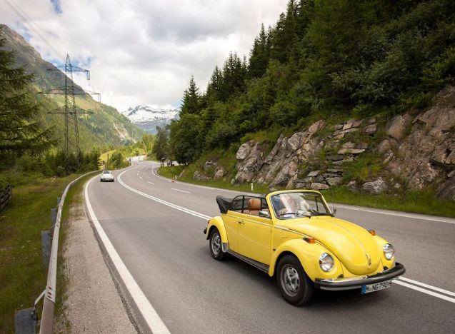 A new roadway will speed progress on the southern section of Austria's Felbertauernstrasse next month. More later.