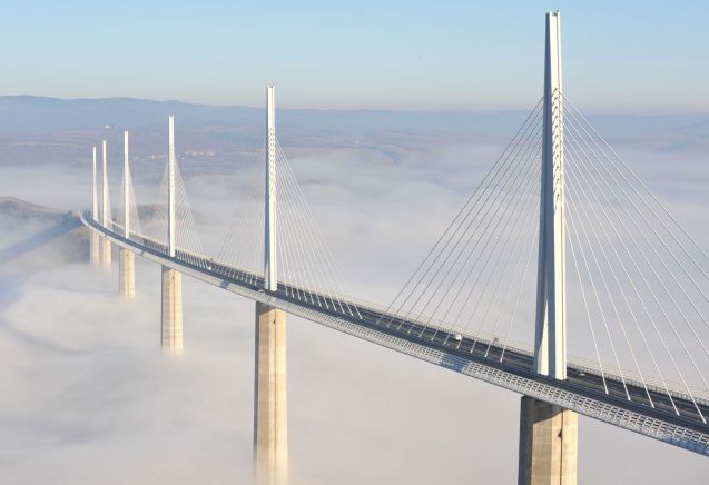 (Separate) bridge and tunnel tolls are also very expensive, currently €43.50 one-way for a car at the Mont Blanc and Frejus Tunnels (or €54.30 return). In contrast, the spectacular Millau Bridge is just €9.40 in the summer (€7.50 in the off-season; 20% discount with the Liber-T toll tag).