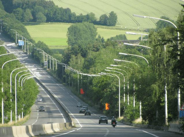 N4 southbound from Namur to Bastogne. Enough said.