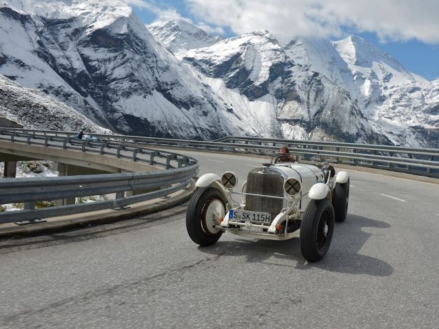 Mercedes-Benz SSK Baujahr 1927 Großglockner Grand Prix 2012, Österreich.