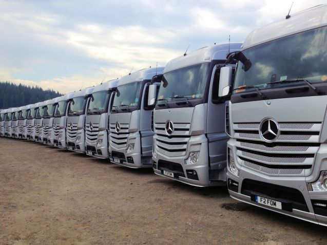 Mercedes-Benz Actros, Belgian Grand Prix 2013. More later. 