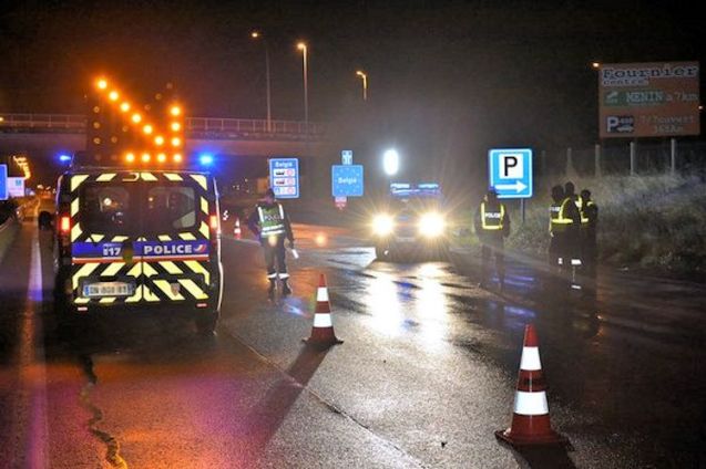 The France-Belgium border. Photo @Gendarmerie