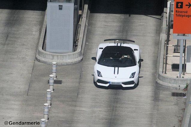 British drivers can be caught speeding red handed, but can't have fines sent by post, yet.