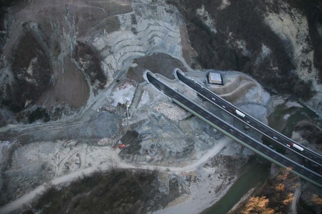 There has been a rash of roads opening recently, in Italy, Austria, a few in Germany and some detail improvements in France. Coming up.