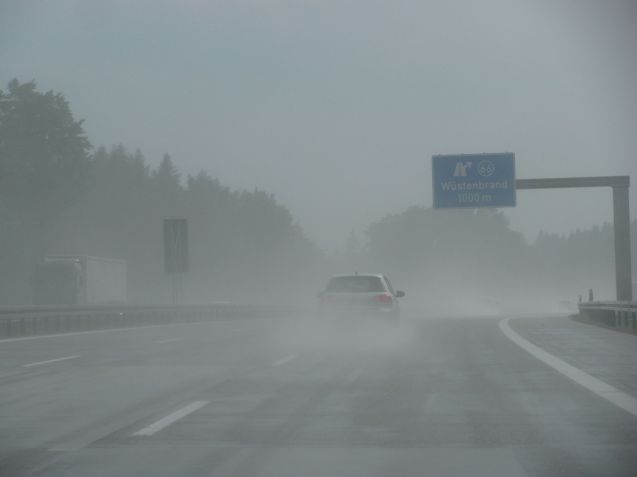 German roads: when they are good they are very, very good - like here on the A4 near Chemnitz - but most often they are horrid. Photo @DriveEurope