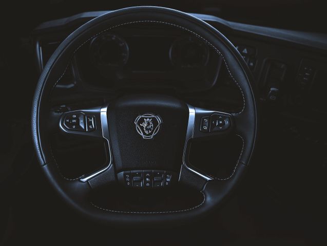scania steering wheel